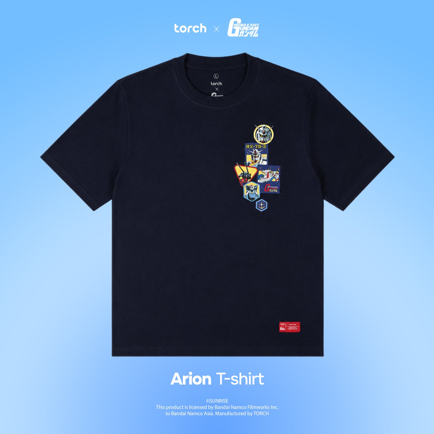 Arion Gundam T-Shirt (Include Sticker Gundam)