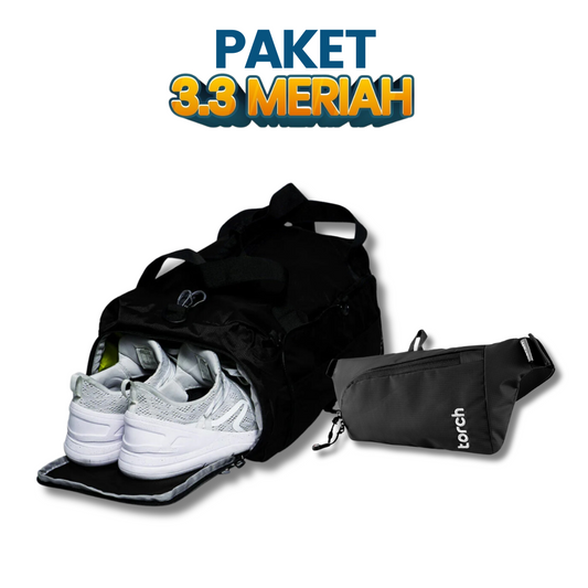 Paket Meriah - Yesan Duffle Bag Gratis Varja Waist Bag