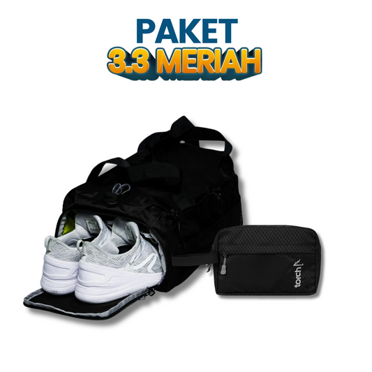 Paket Meriah - Yesan Duffle Bag Gratis Seoha Toiletries