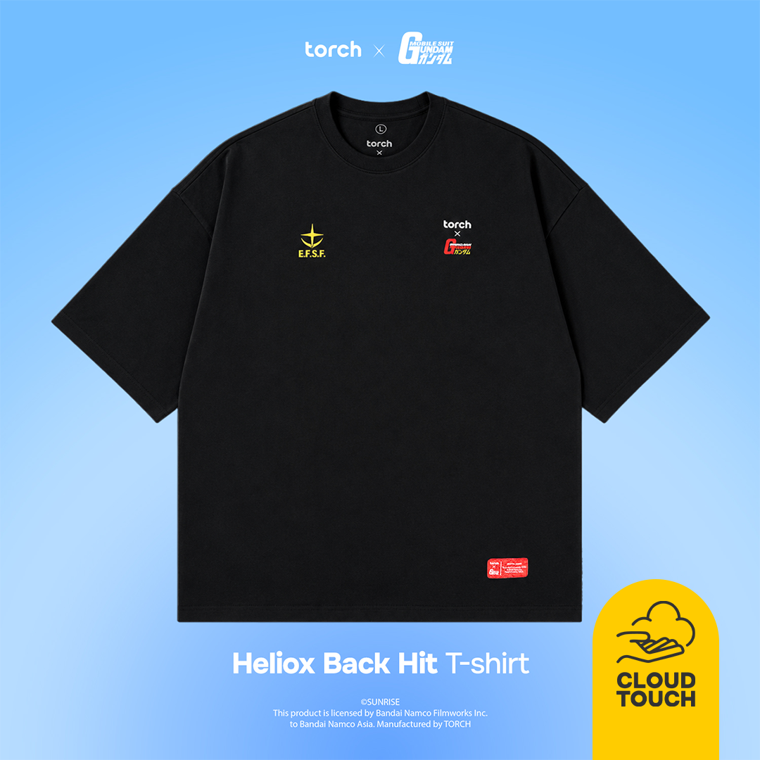 Heliox T-Shirt + Orbital Gundam Neck Wallet (Free Patch)