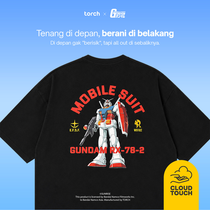 Heliox Back Hit T-Shirt (Include Sticker Gundam)