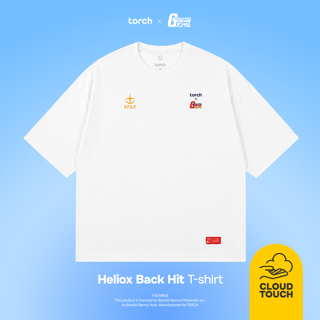 Heliox Back Hit T-Shirt (Include Sticker Gundam)
