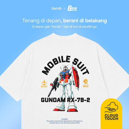 (4 Items + Sticker) Mobile Suit Gundam TShirt Collection