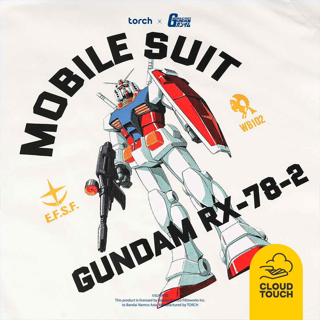 Heliox Back Hit T-Shirt (Include Sticker Gundam)