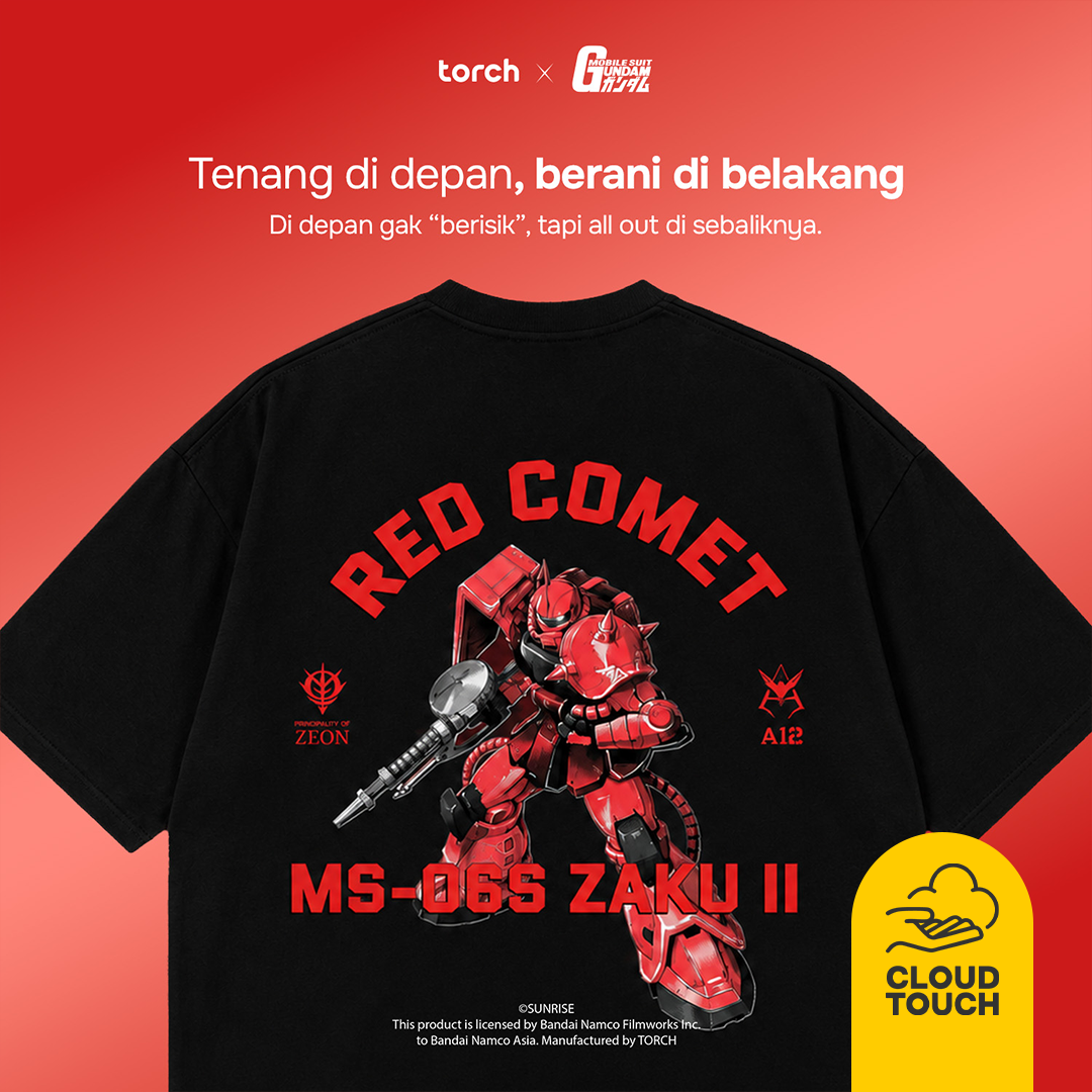 Zenix Back Hit T-Shirt (Include Sticker Gundam)