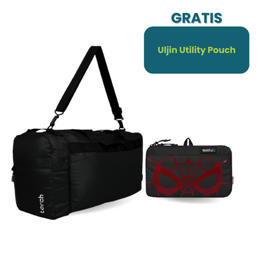 Paket Funtastis - Getafe Duffle Bag Gratis Uljin Utility Pouch