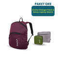 Paket Spesial FUNTASTIS - Amurio Backpack Charger Pack dan Laptop Sleeve