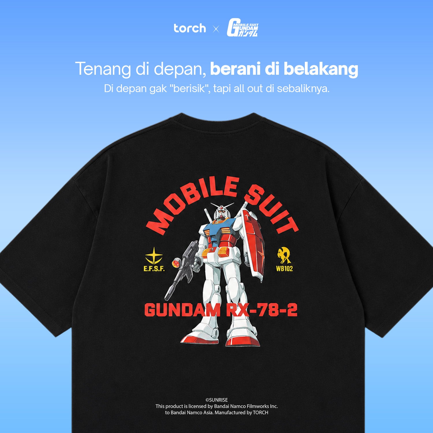 Heliox Gundam Oversized T-Shirt