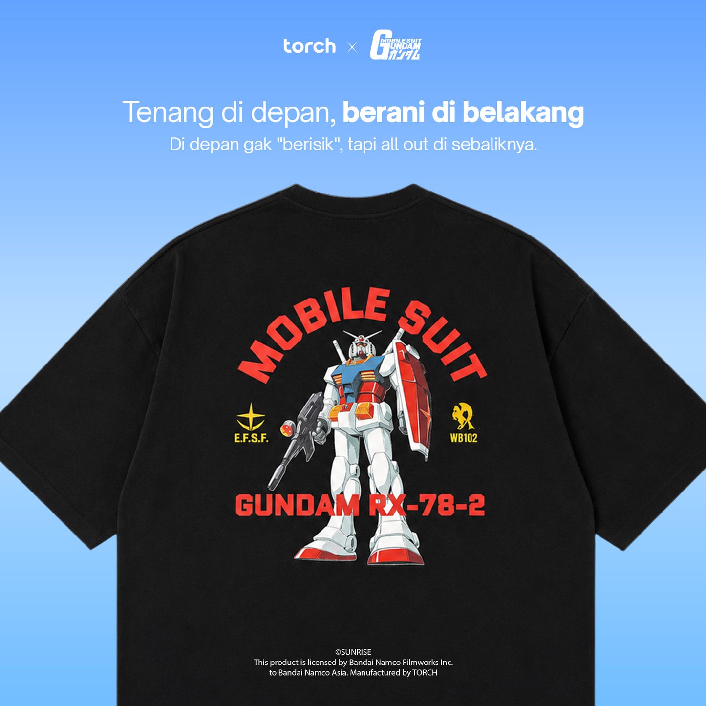 Heliox Gundam Oversized T-Shirt