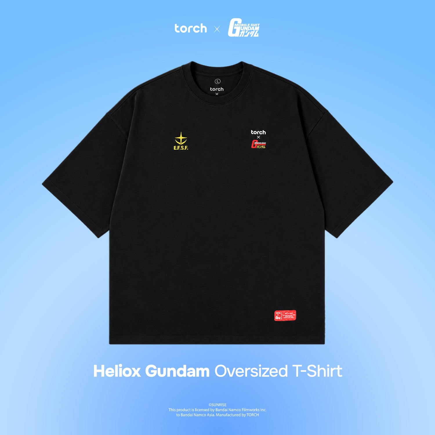 Heliox Gundam Oversized T-Shirt