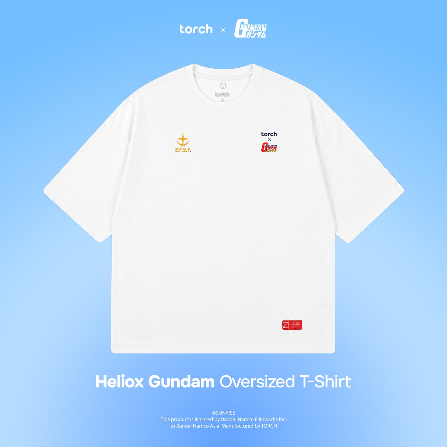 Heliox Gundam Oversized T-Shirt
