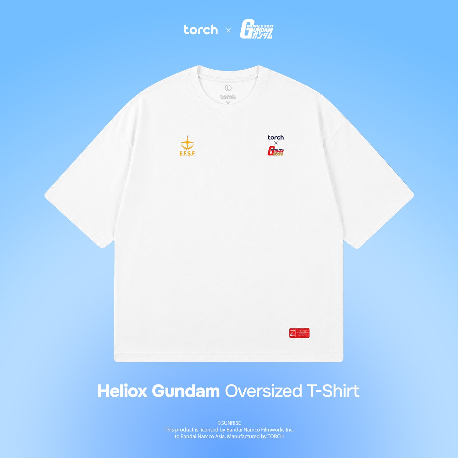 Heliox Gundam Oversized T-Shirt