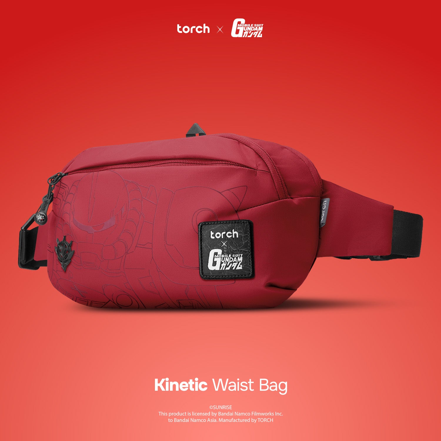 Kinetic Zaku Waist Bag
