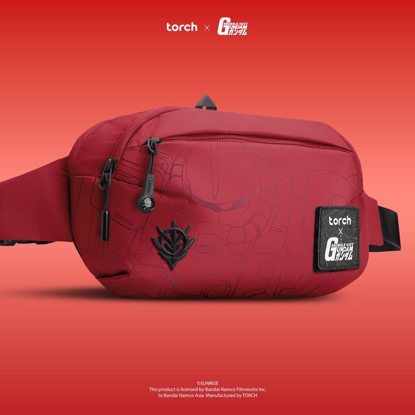 Kinetic Zaku Waist Bag