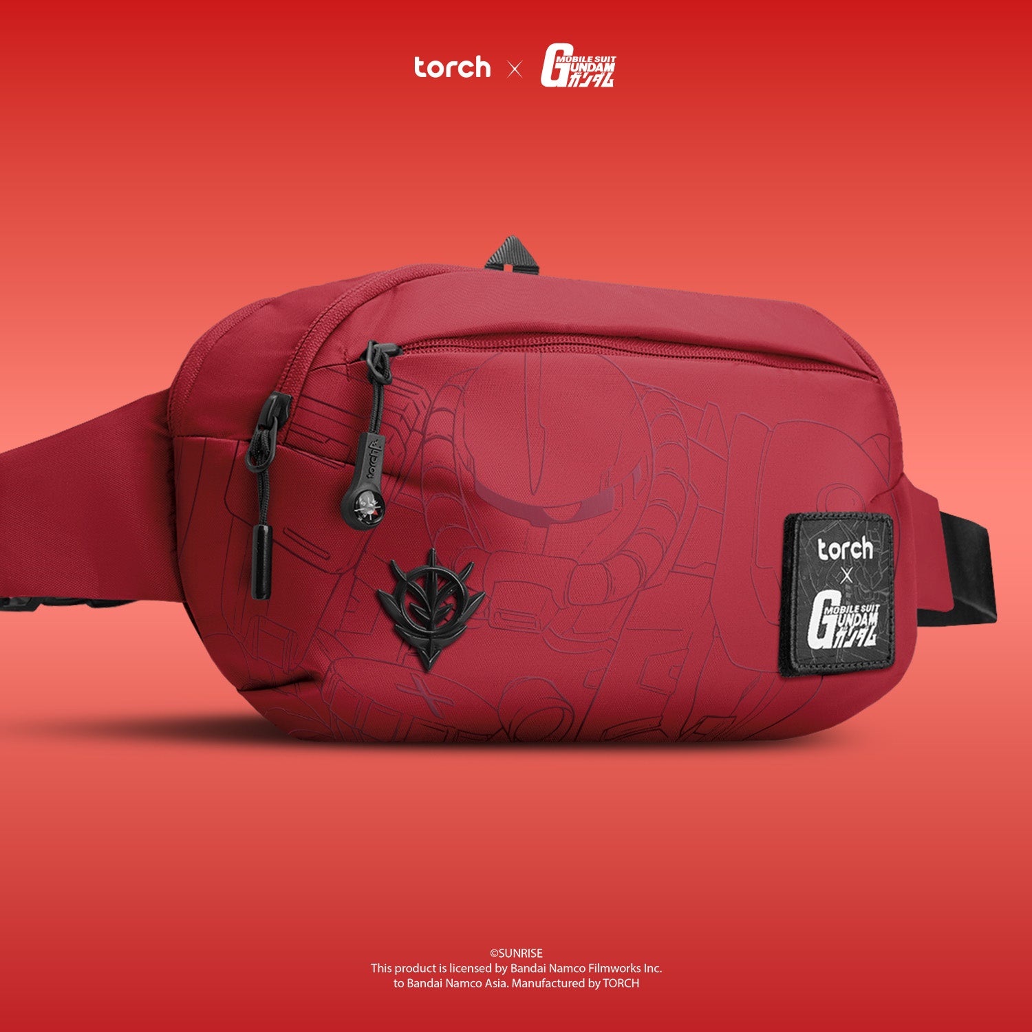 Kinetic Zaku Waist Bag