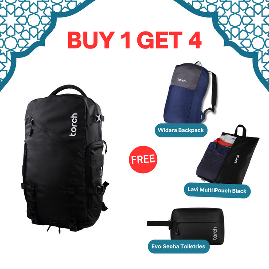 Paket Mudik - Kanzaki Light Travel Backpack