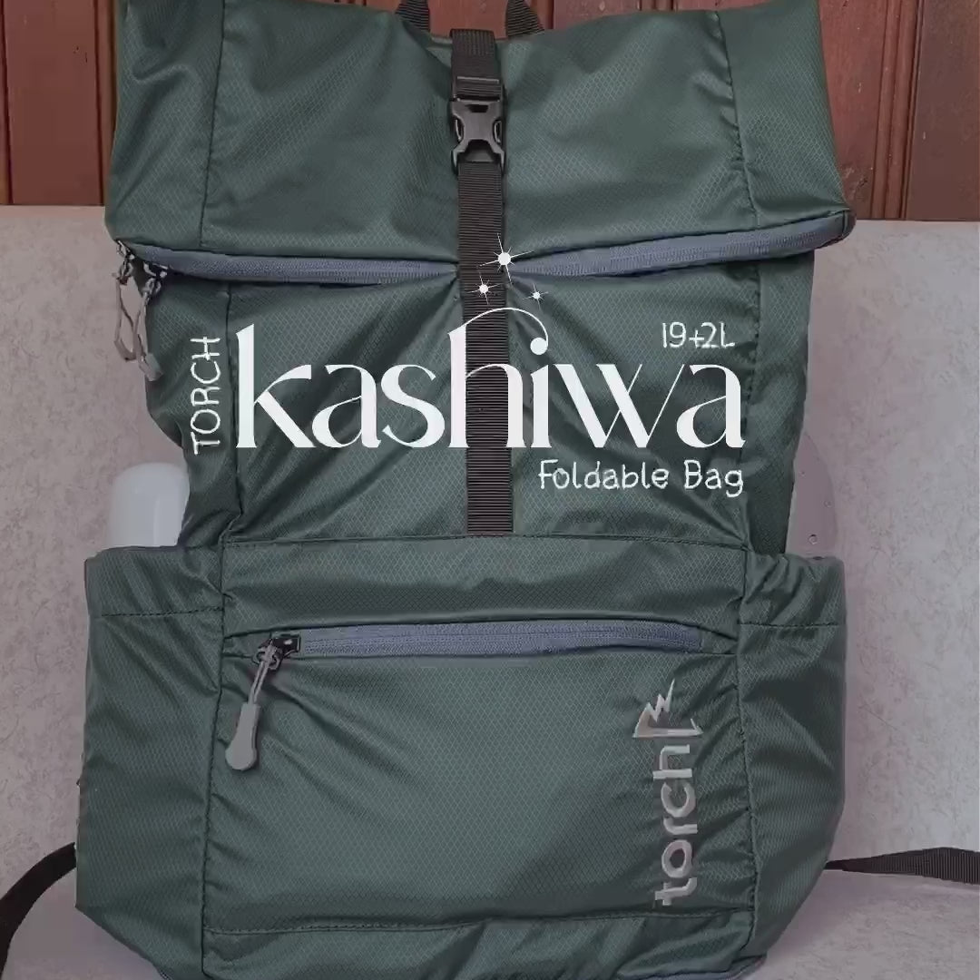 Kashiwa Tas Ransel Foldable Torch 19L