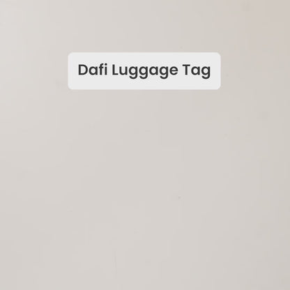 Dafi Square Luggage Tag