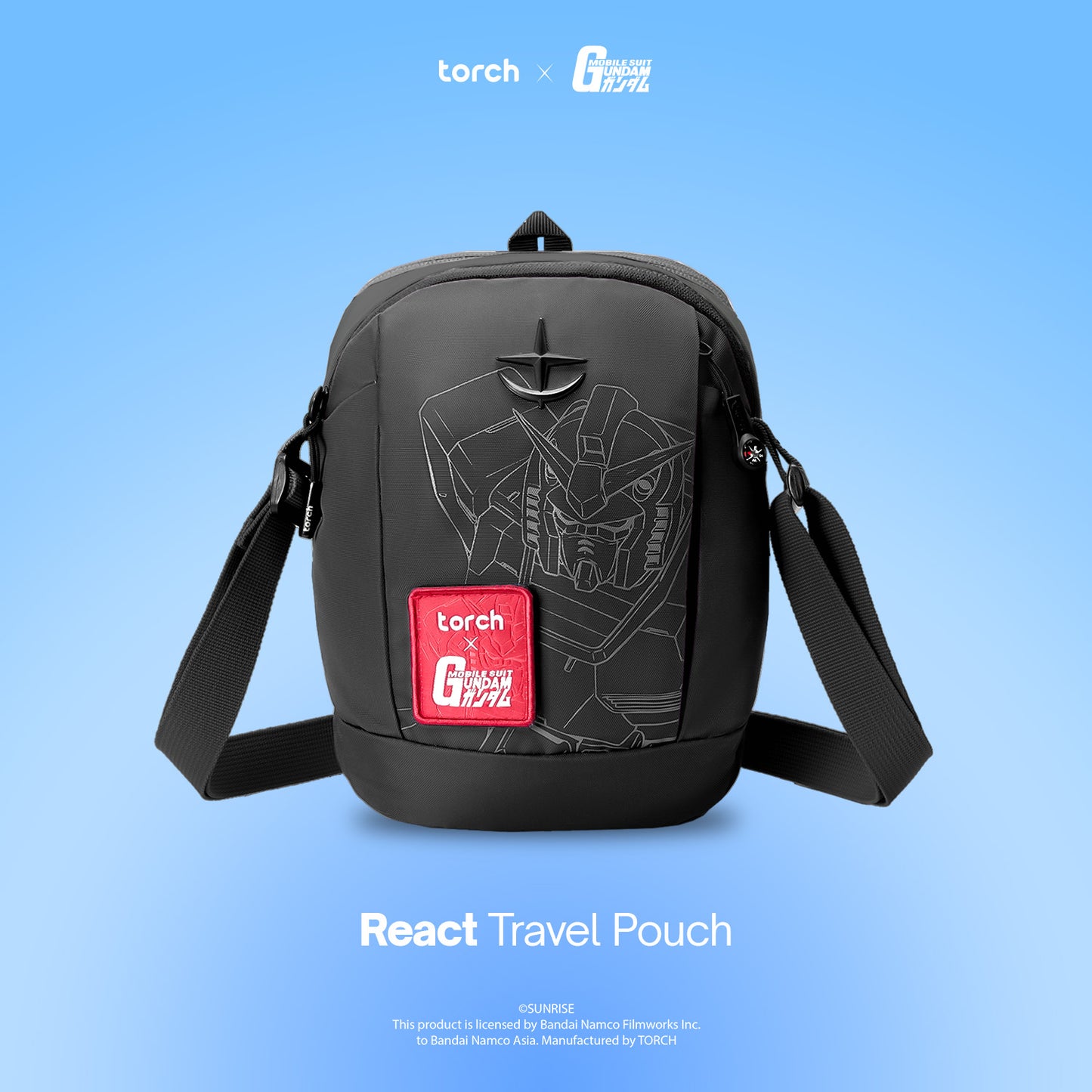 React Gundam Sling Bag (Include Sticker Gundam)