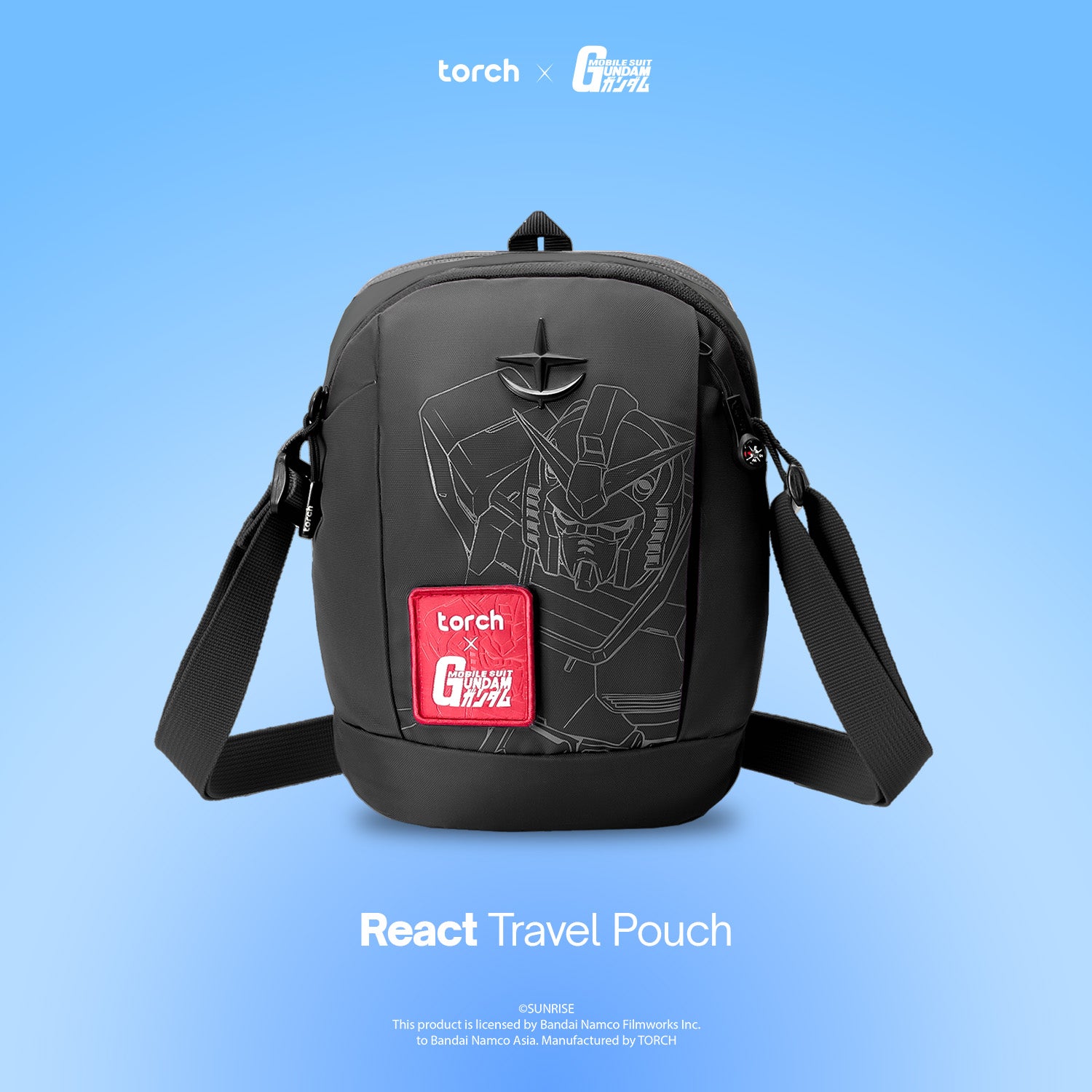 React Gundam Sling Bag (Include Sticker Gundam)