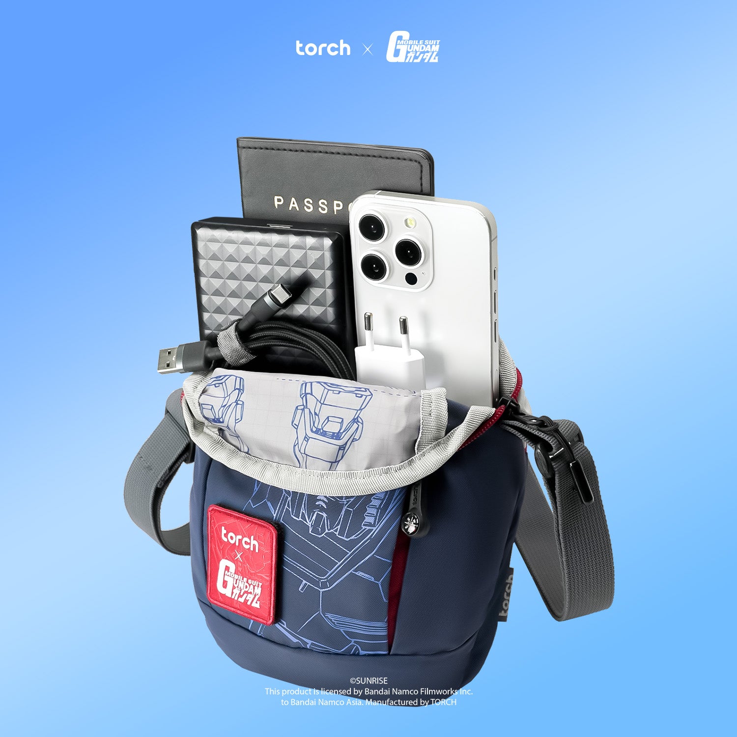 React Gundam Sling Bag