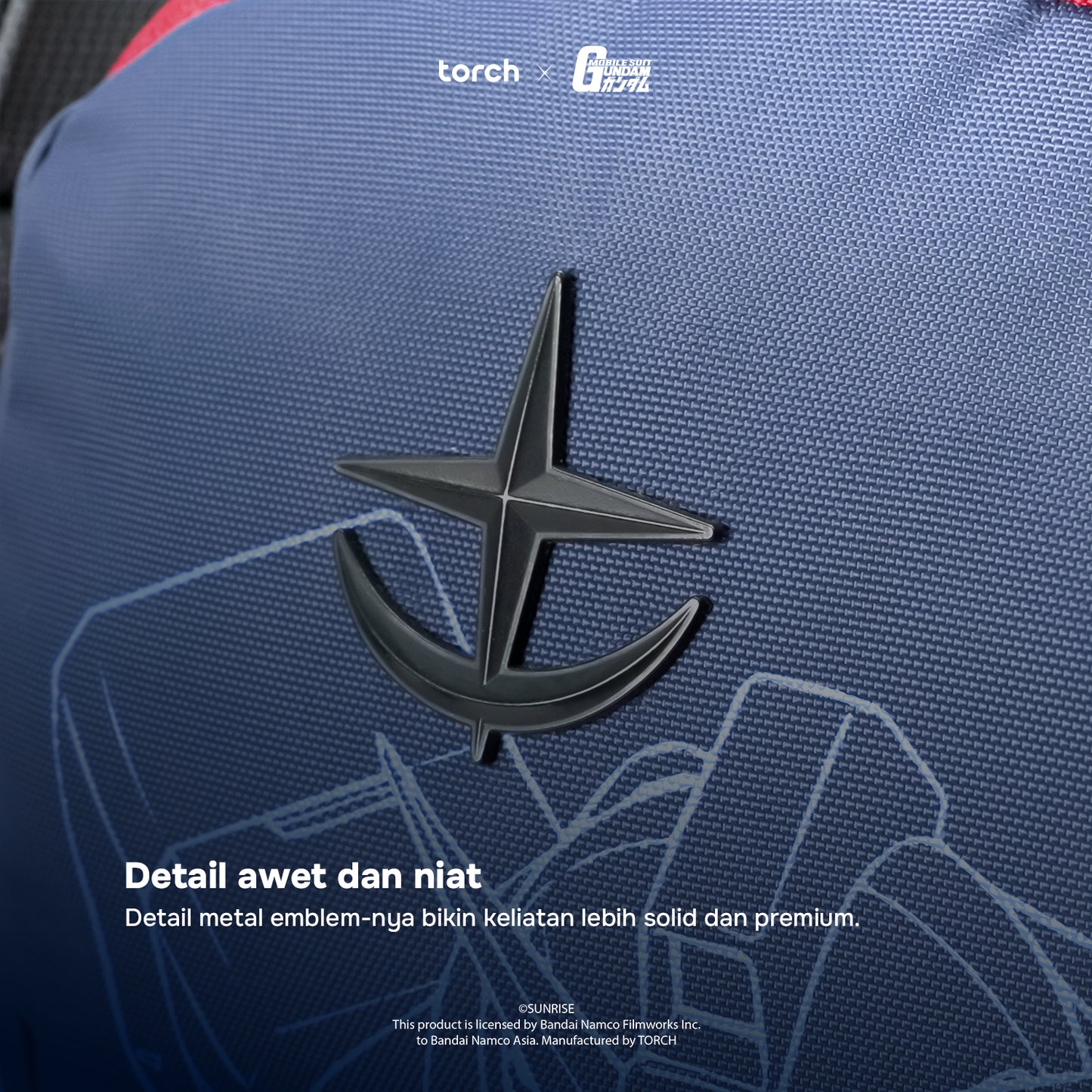 React Gundam Sling Bag (Include Sticker Gundam)