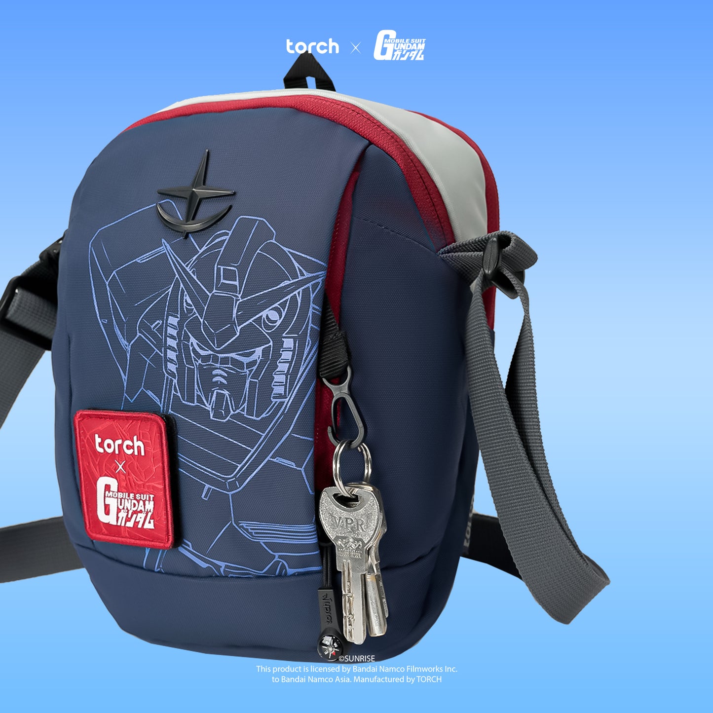 React Gundam Sling Bag (Include Sticker Gundam)