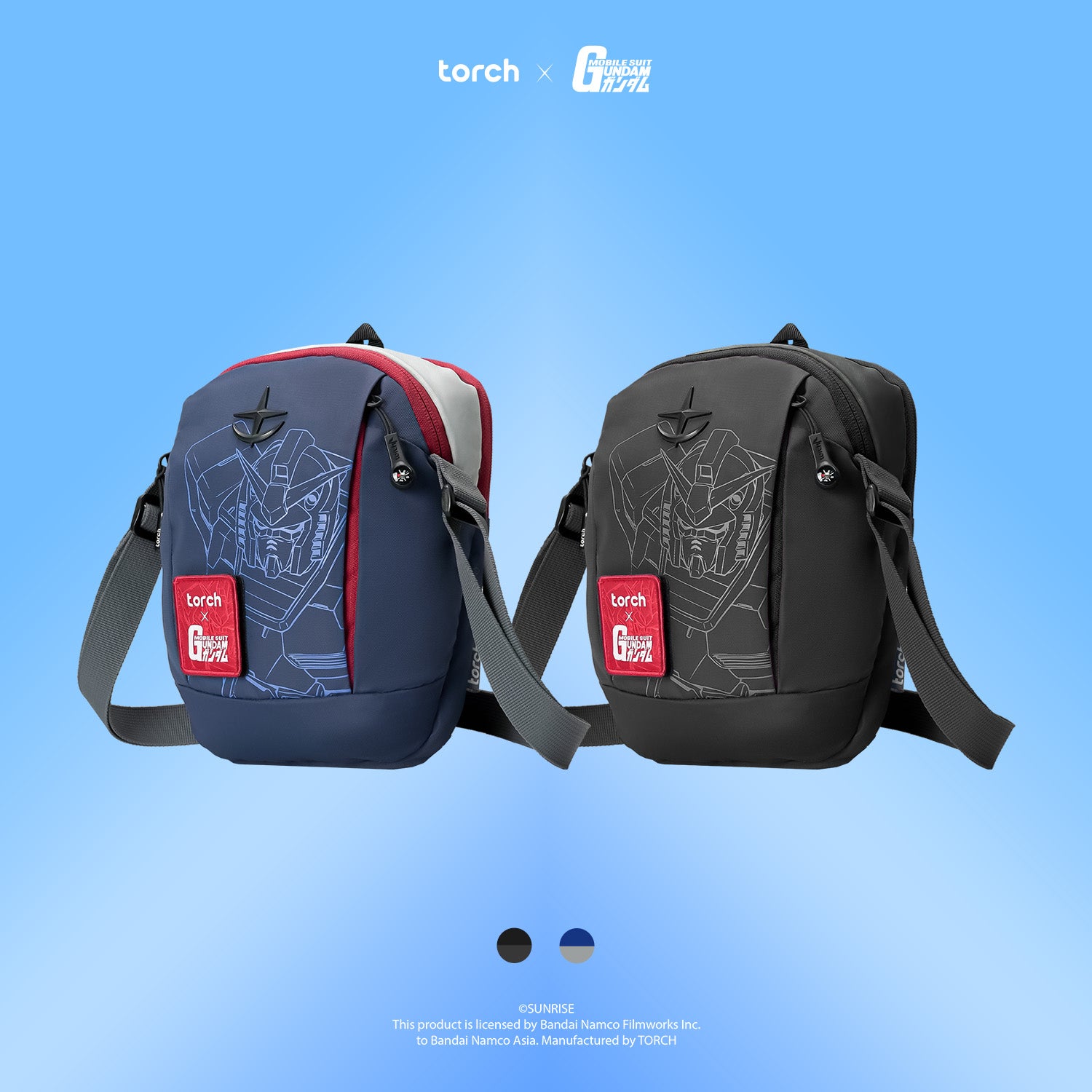 [PO] React Gundam Sling Bag (Include Sticker Gundam)