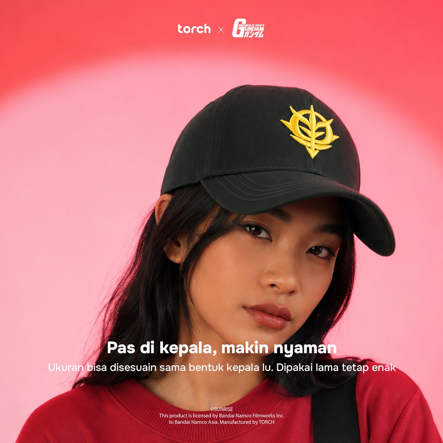 Regis Zeon Baseball Hat (Include Sticker Gundam)