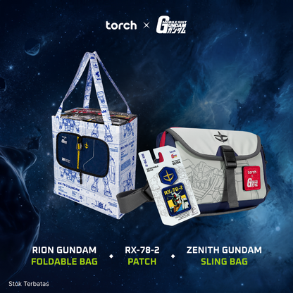(3 Items + Sticker) Gundam Everyday Carry