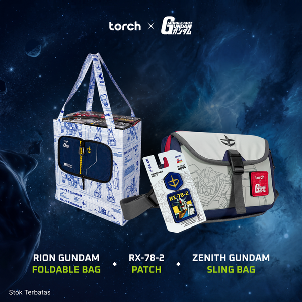 (3 Items + Sticker) Gundam Everyday Carry