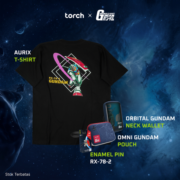 (4 Items + Sticker) Gundam Collector Set