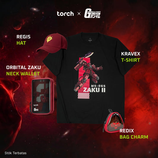 (4 Items + Sticker) Zaku Daypack