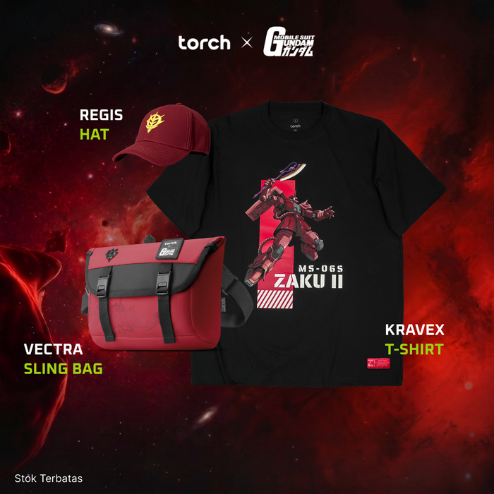 Red Zaku Pack (Include Sticker Gundam)