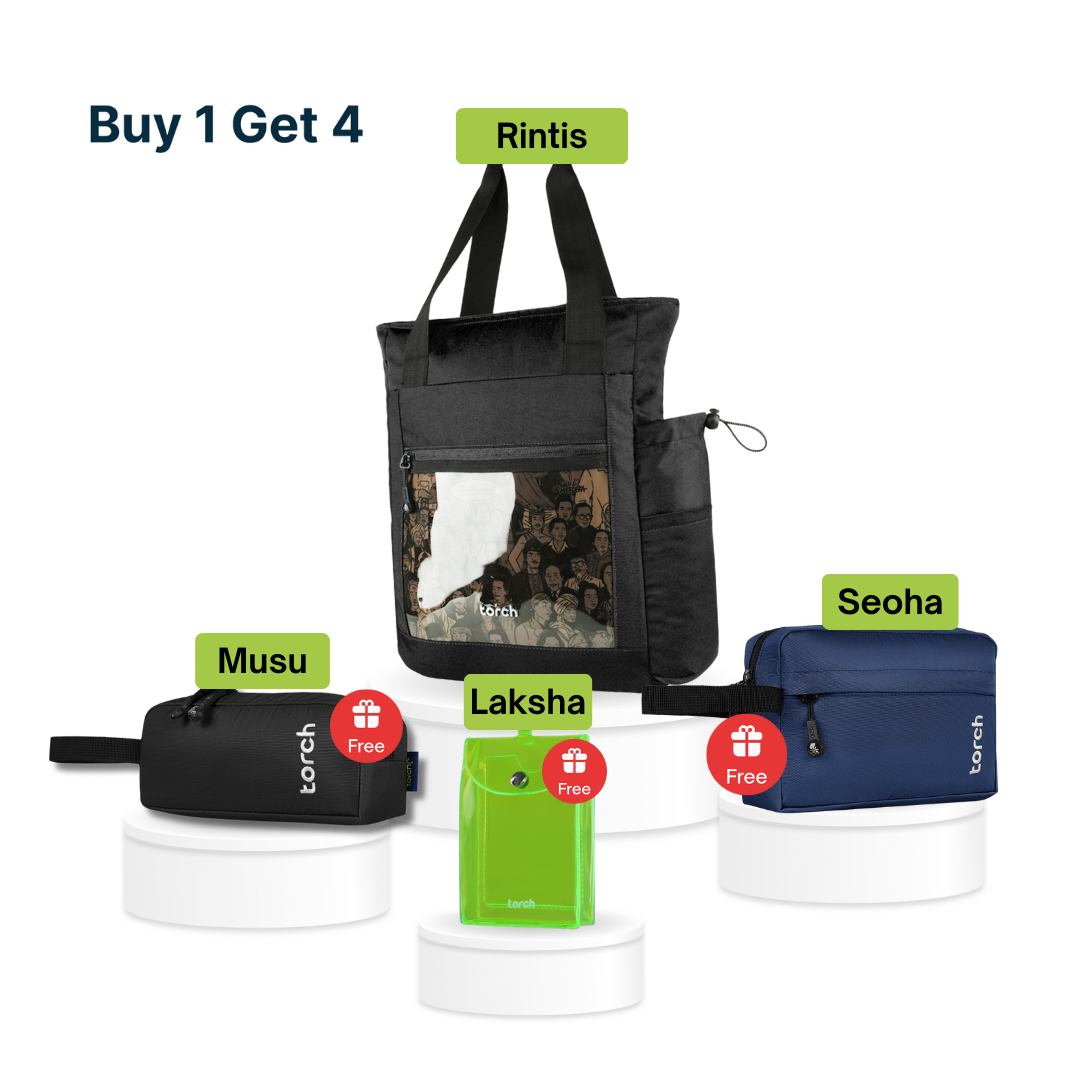 Paket Office 2 - Rintis Tote Backpack