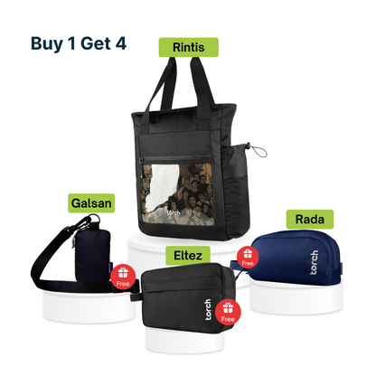 Paket Office 1 - Rintis Tote Backpack