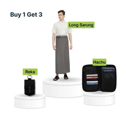 Paket Ibadah 1 - Long Sarung