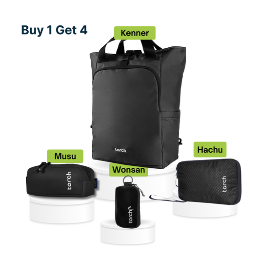 Paket Office 3 - Kenner Tote Backpack