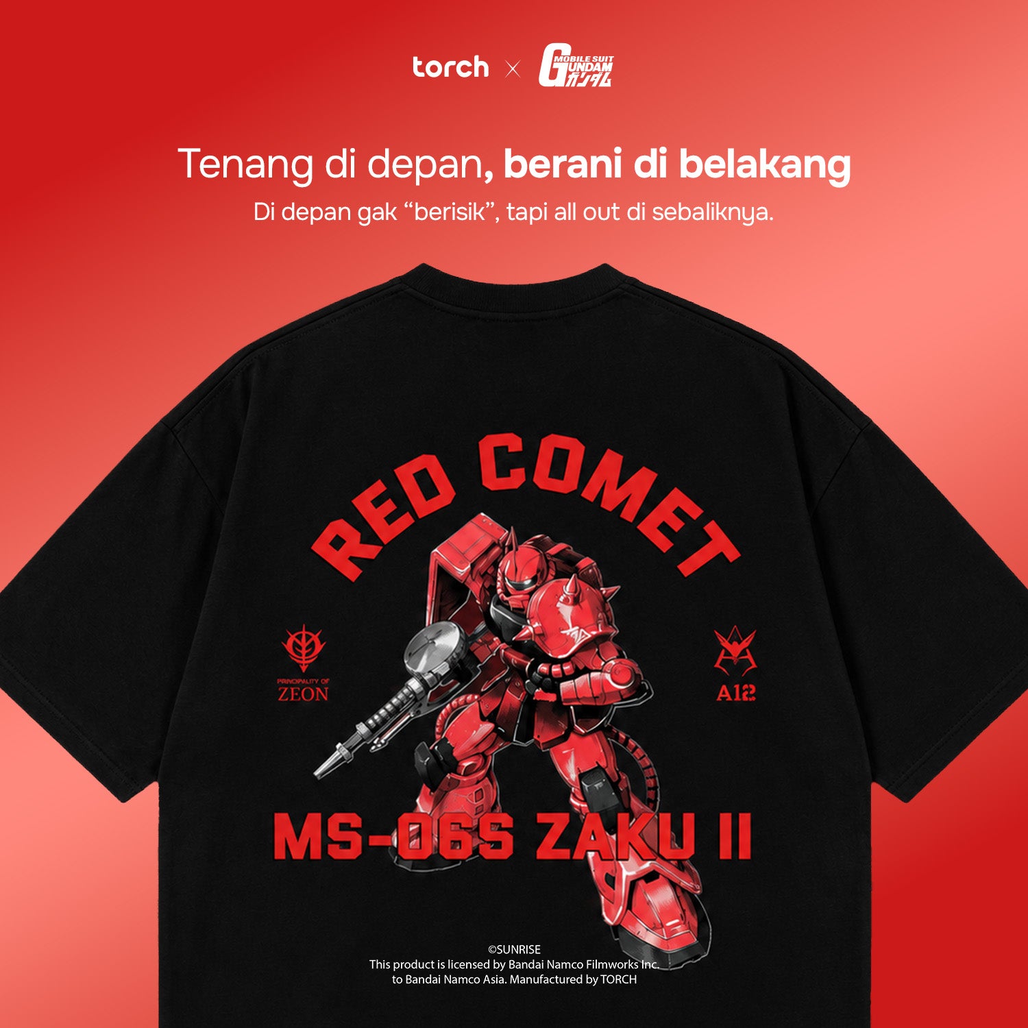 Zenix Zaku Oversized T-Shirt