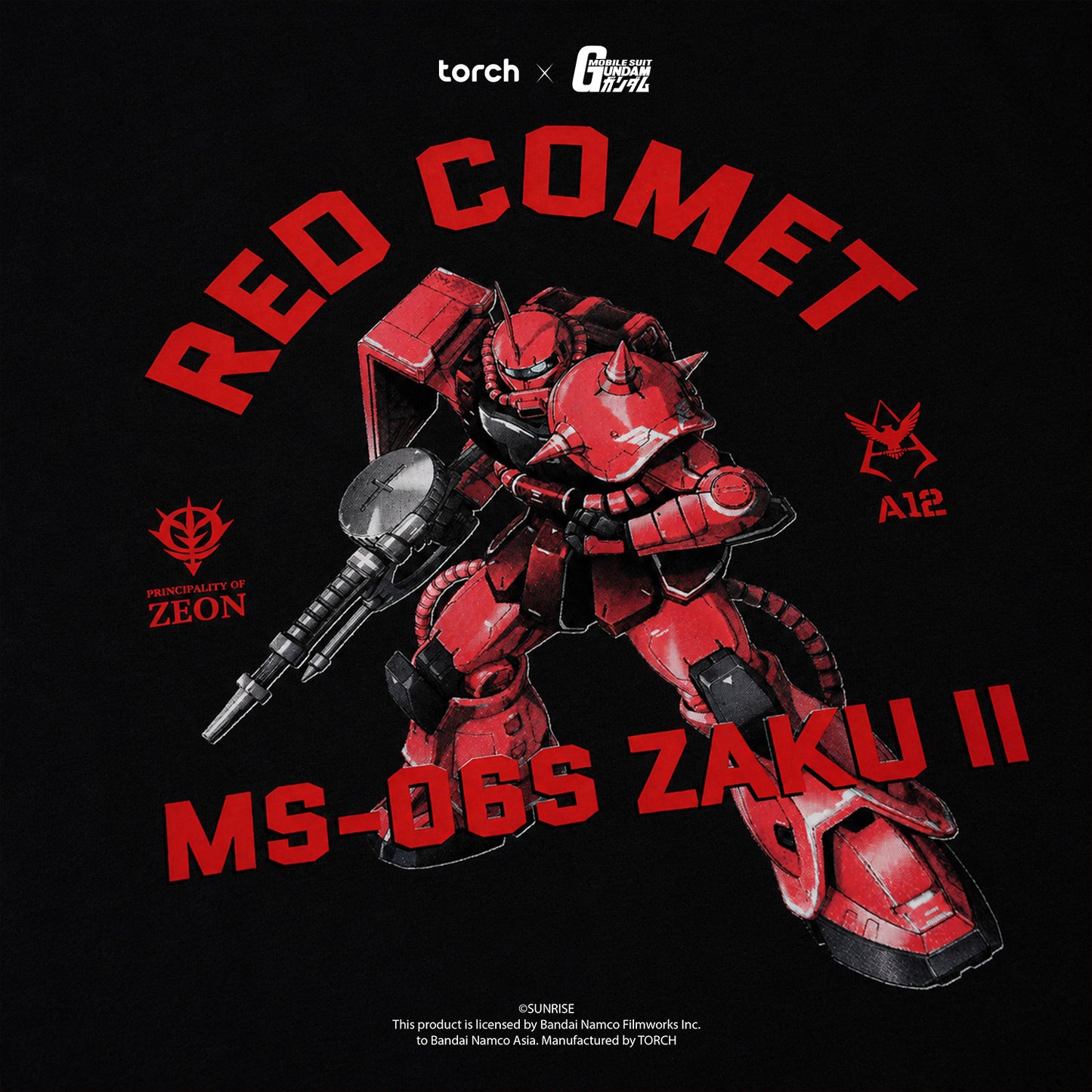 Zenix Zaku Oversized T-Shirt (Include Sticker Gundam)
