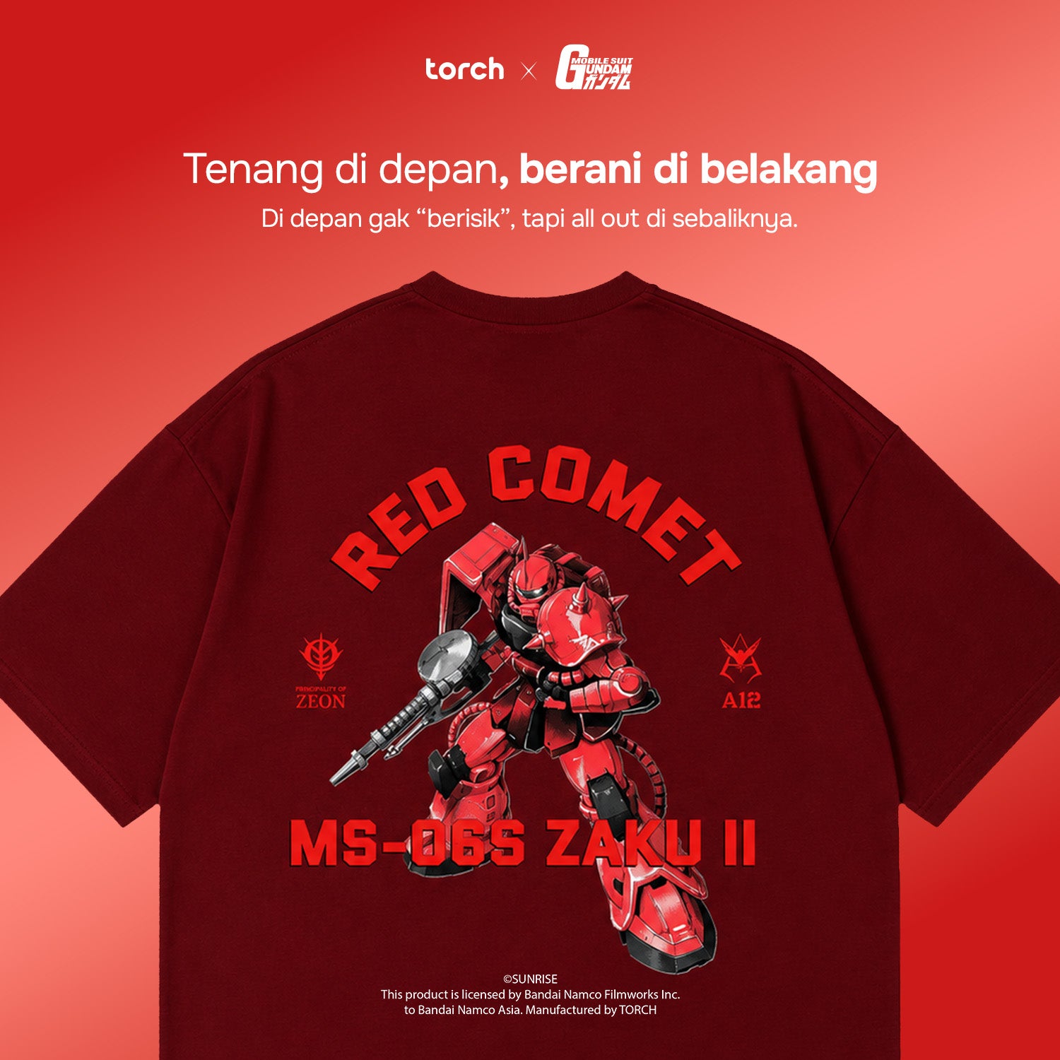 Zenix Zaku Oversized T-Shirt