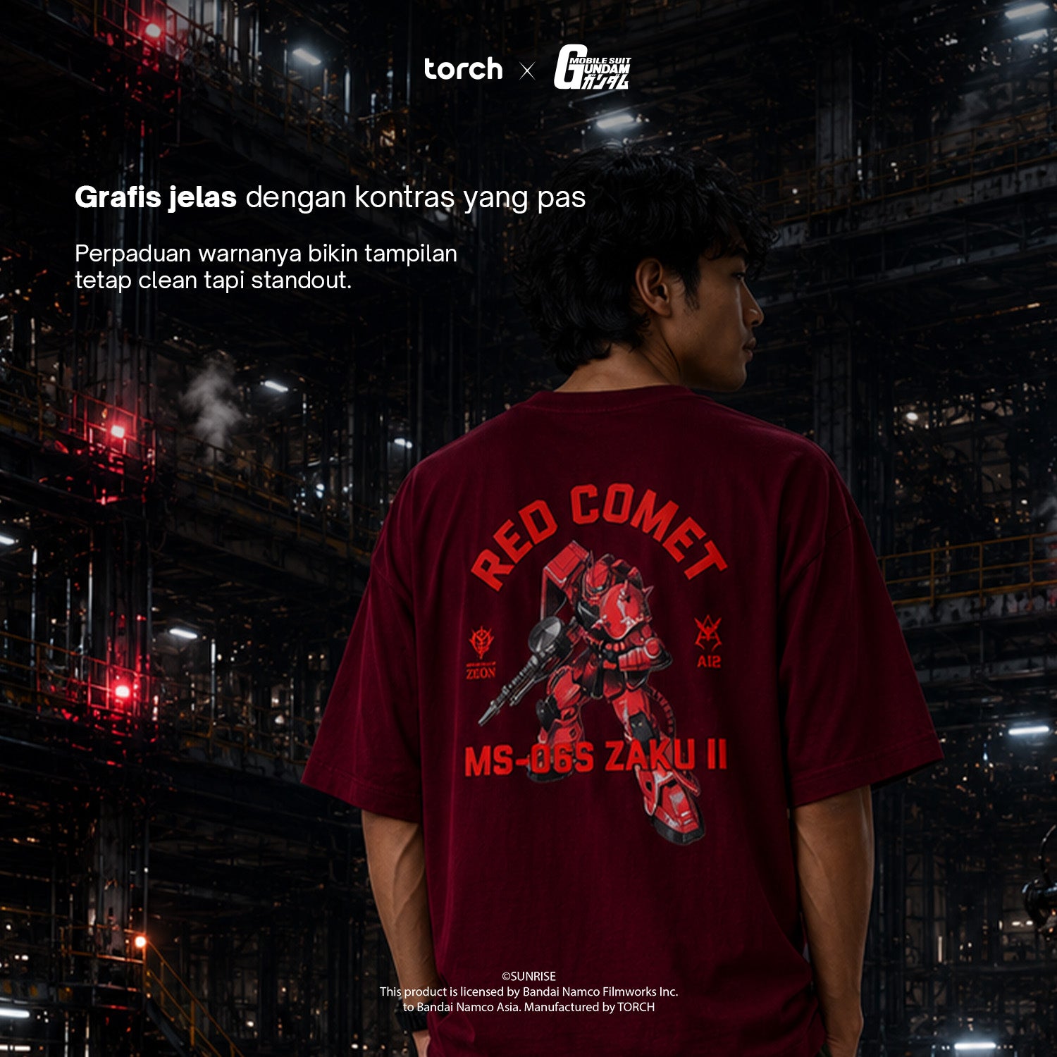 Zenix Zaku Oversized T-Shirt