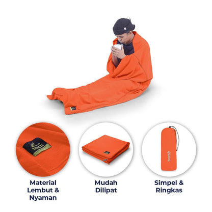 Jiri Sleeping Bag - Orange
