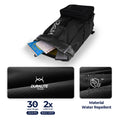 Guild 2 in 1 (Sling Bag & Foldable Backpack) - Black