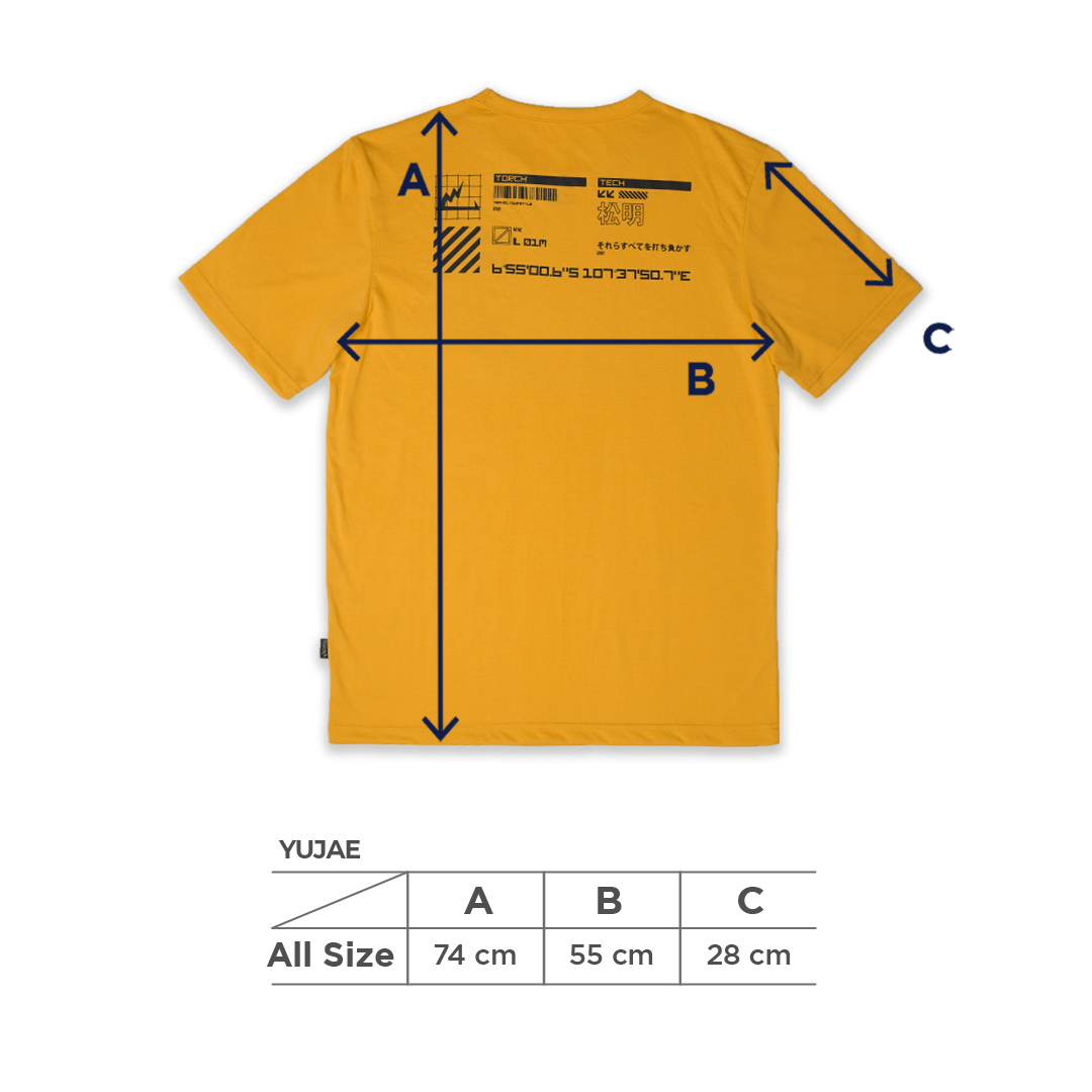 Yujae Basic Tshirt All Size Yellow