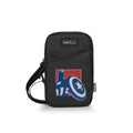 Marvel Capt. America 2 (Silhouette Red-Blue) Incheon Neck Wallet Black