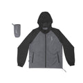 [Eksklusif] Packable Jacket Junha Big Size (2XL - 4XL) - Grey Black