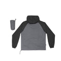[Eksklusif] Packable Jacket Junha Big Size (2XL - 4XL) - Grey Black