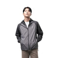 [Eksklusif] Packable Jacket Junha Big Size (2XL - 4XL) - Grey Black