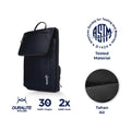 Jilin Laptop Sleeve Organizer - Shale Black Nylon